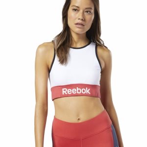 Reebok Training Essentials Light-Impact Bh Damen - Weiß - DE 372-VJZ